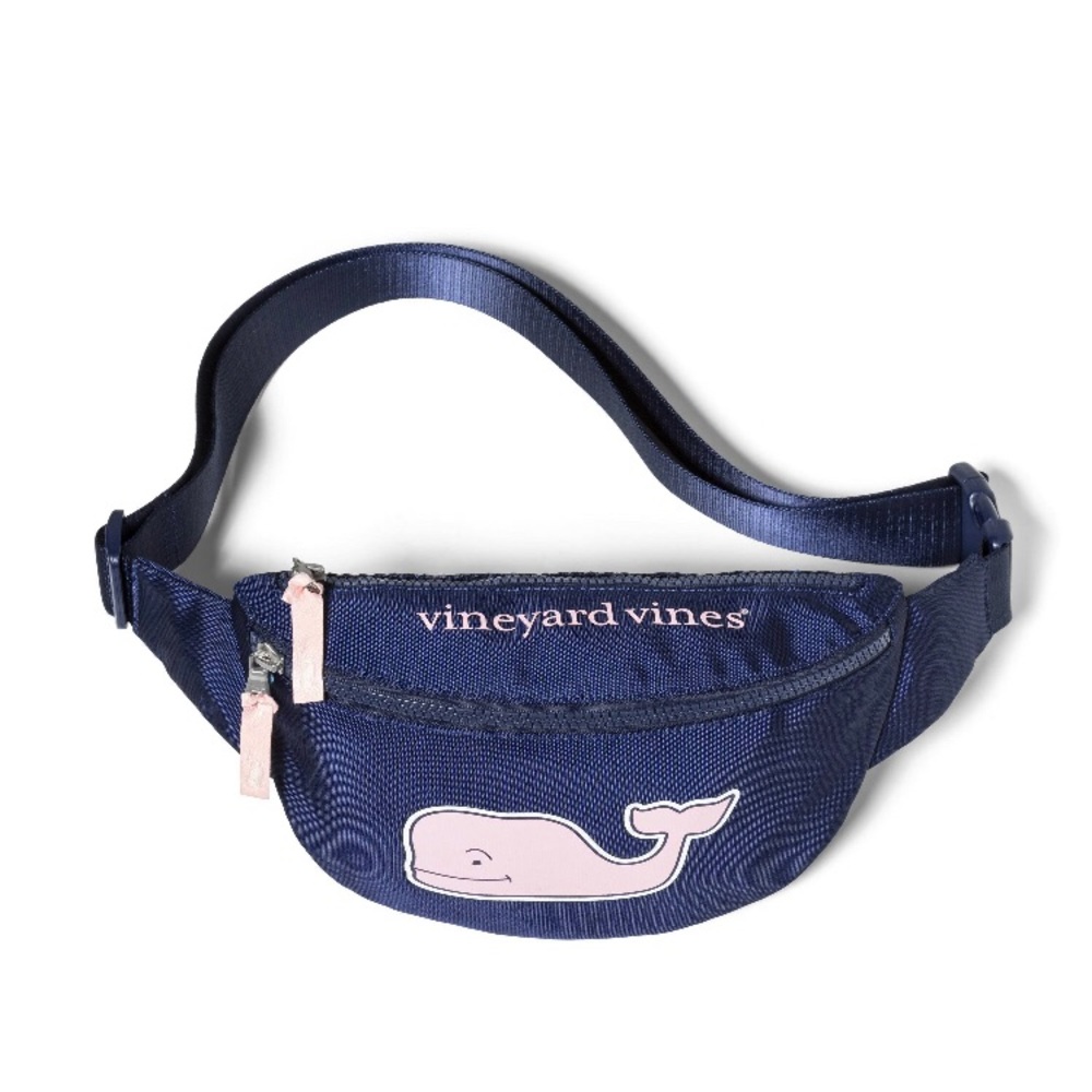 NWT Vineyard Vines for Target Navy Whale Belt Bag